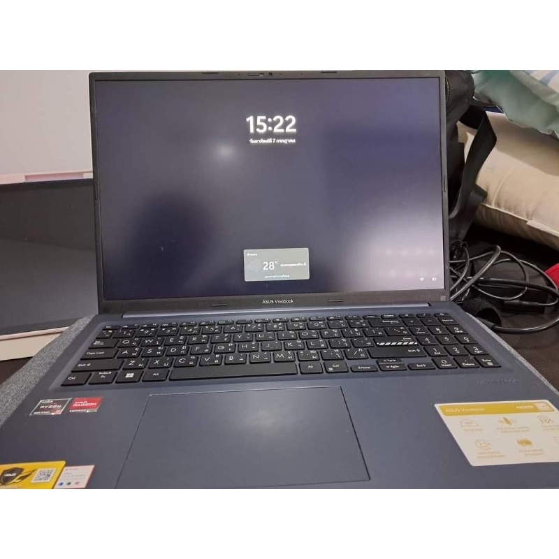 ASUSรุ่นD1603QA-MB501WSมือสอง14,900บาทโน๊ตบุ๊ค+เมาส์ไร้สาย+เป้