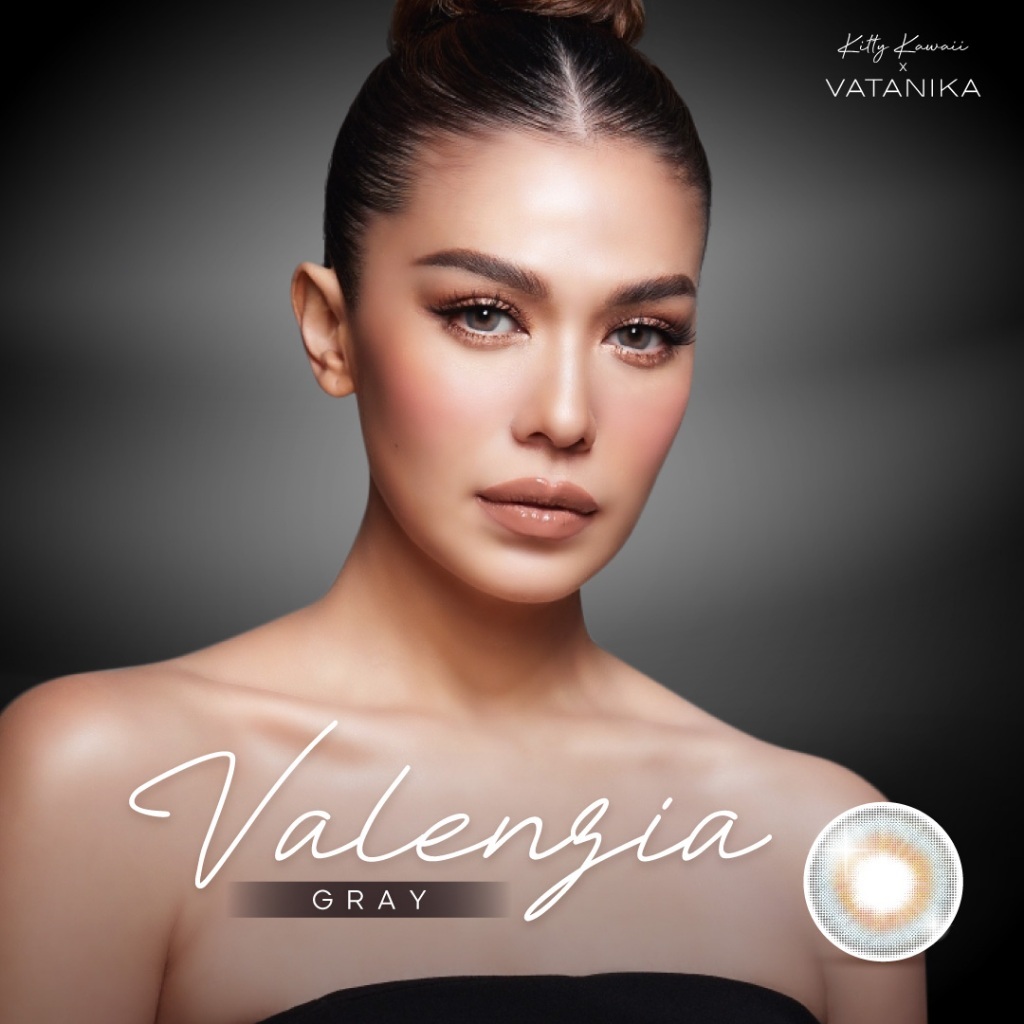 VATANIKA LENS : Valenzia Gray คอนแทคเลนส์ โดย แพร วทานิกา