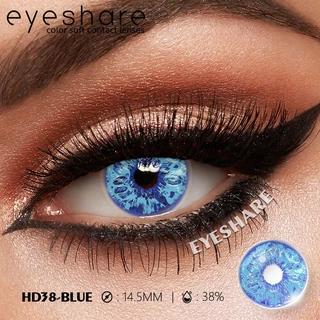 {COD}-Eyeshare คอนแทคเลนส์คอสเพลย์ 1 คู่ 14.5 มม.ฮาโลวีนคอนแทคเลนส์สีขาวบริสุทธิ์ตาข่ายสีแดงบริสุทธิ์คอสเพลย์เลนส์นุ่ม