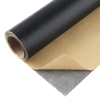 LOFTHOME หนังสังเคราะห์ PVC วัสดุเสริมสำหรับซ่อมแซม แข็งแรงทนทาน เหมาะสำหรับใช้ปะโซฟาหนัง มีกาวในตัว