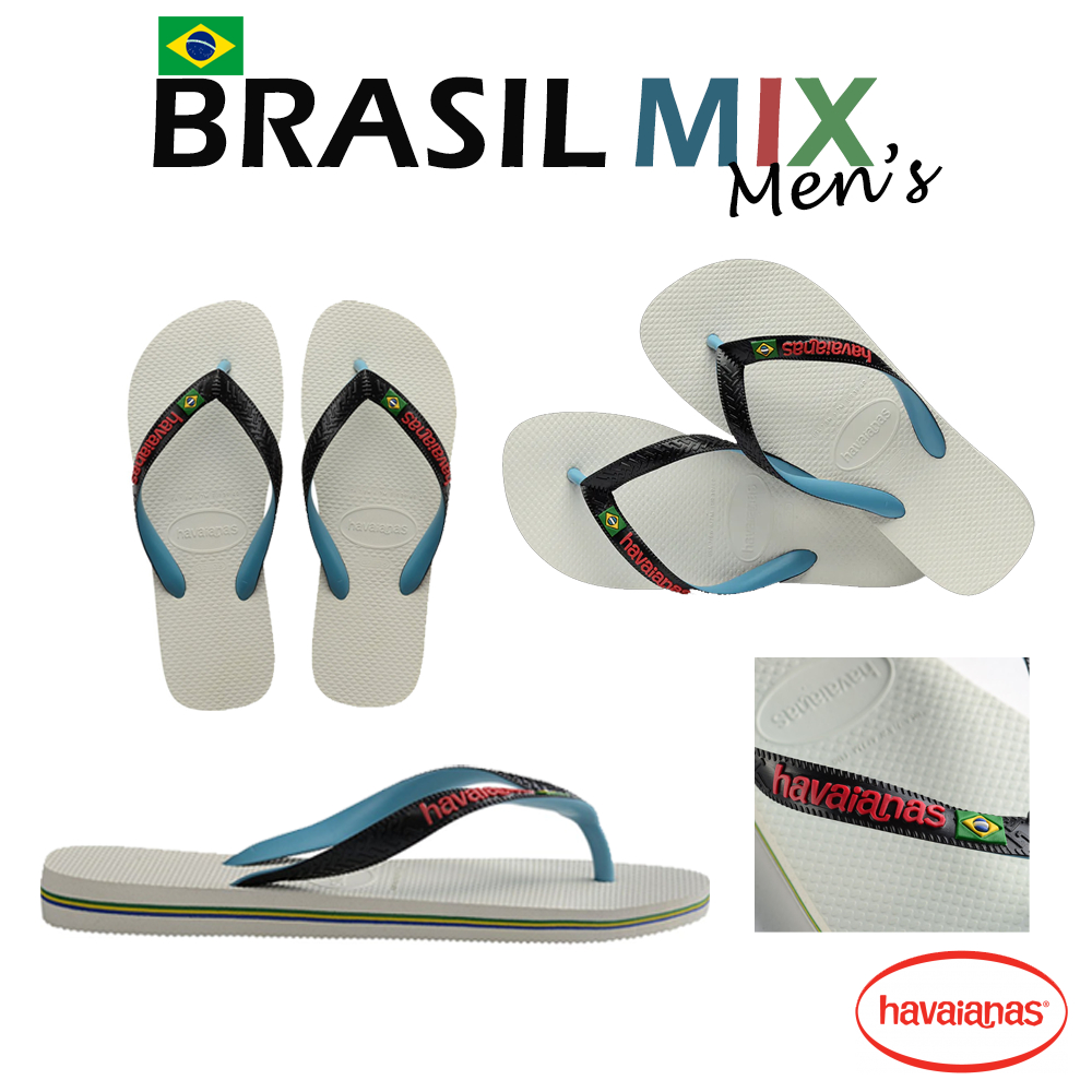 [ลด30% เก็บโค้ด 2509FASHDD] HAVAIANAS BRASIL MIX รองเท้าแตะ ลิขสิทธิ์แท้ ฮาวายานัส รุ่น 4123206