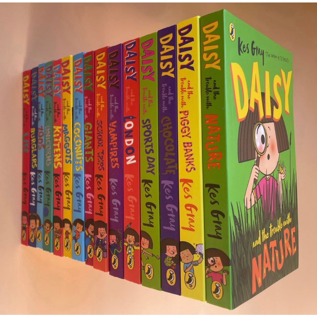 (พร้อมส่ง) หนังสือนิทานภาษาอังกฤษ Daisy and the trouble with 1เซท มี 15 เล่ม