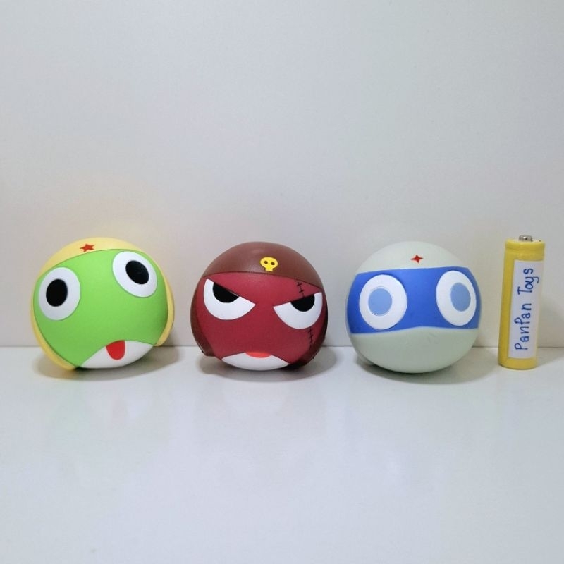 Keroro เคโรโระ สกุชชี่ บีบนิ่มๆ มือ 1 Bandai ปี 2005