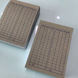 สมุดจดตัวเลขแบบใหม่ 2 ล็อก สมุดจด เล่มเล็ก สมุดบันทึกตัวเลข บิลจดเลข สมุดตาราง ขนาด 4x6 นิ้ว ฉีกง่าย