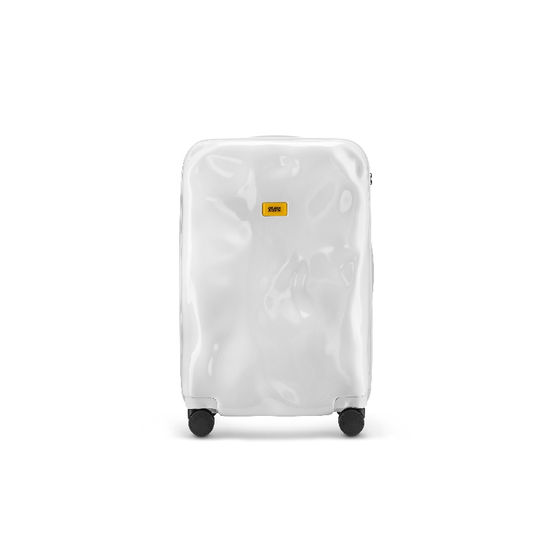 CRASH BAGGAGE กระเป๋าเดินทาง รุ่น TONE ON TONE สีขาว ขนาด 26.8"