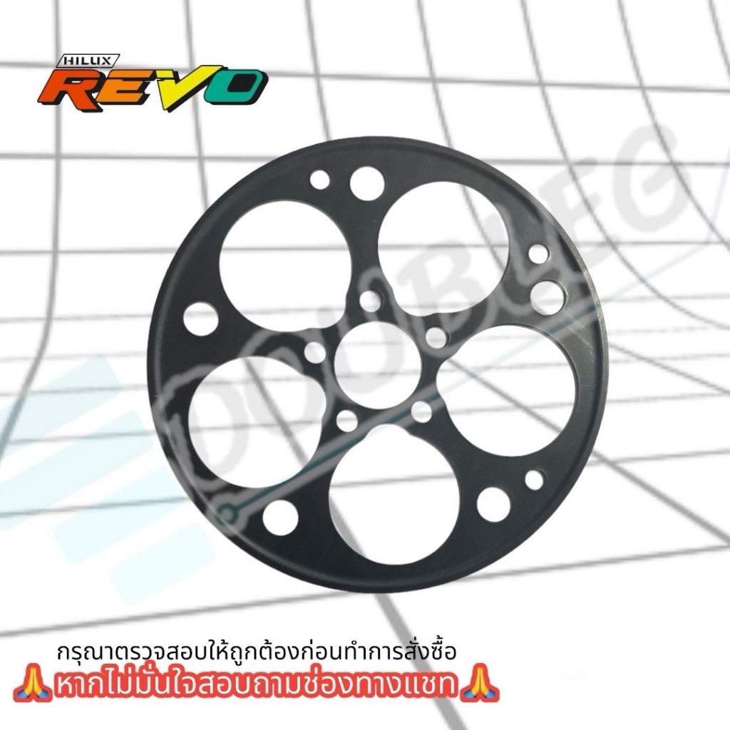 แผ่นประเก็นเสื้อคอมแอร์ TOYOTA REVO 10SR11C 1 ชุดมี 5 ชิ้น (แบบเหล็ก) ปะเก็นเหล็ก รีโว่ ปะเก็น แผ่นปะเก็นคอ ชุดซ่อม ราคา ถูกที่สุด ดีลบีเคเค แกลเลอรีภาพที่ 4
