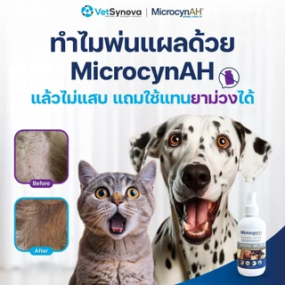 Microcyn AH Wound & Skin 20 ml สเปรย์พ่นแผลผิวหนัง สุนัข แมว (แบ่งบรรจุอายุ1เดือนจากวันสั่งซื้อ)