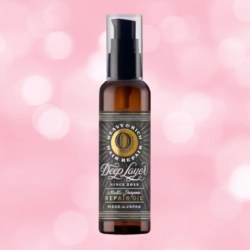 DEEP LAYER REPAIR OIL 100 ML.ออยล์ที่ใช้ได้หลากหลาย เพื่อผมชุ่มชื้นเงางาม