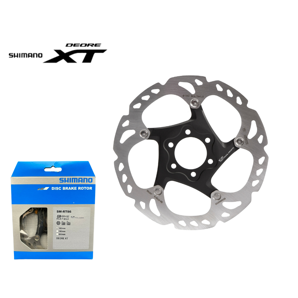 ใบดิส Shimano XT รหัส SM-RT86 แบบ 6 รู