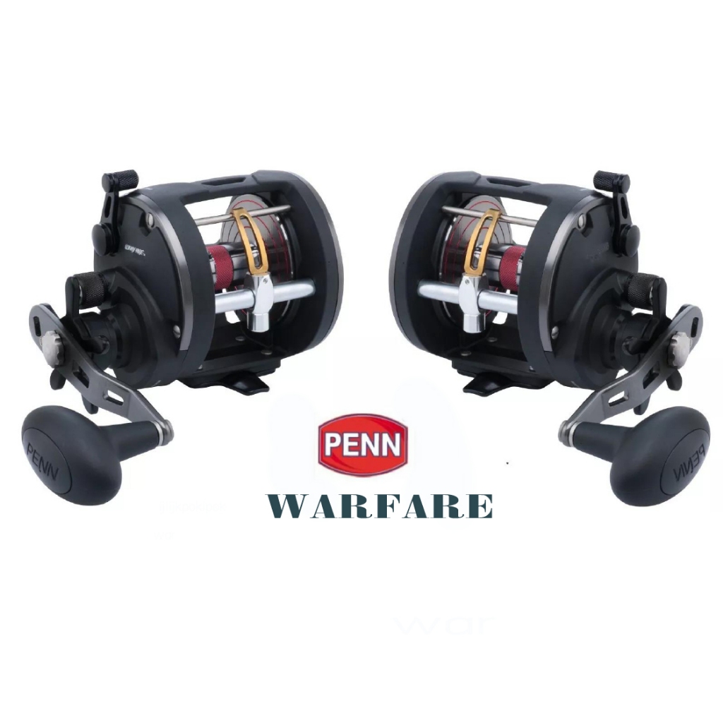 รอกตกปลา อุปกรณ์ตกปลา เบสคาสติ้ง  PENN.WARFARE  WAR # 15/20/30/หมุนขวา/หมุนซ้าย/