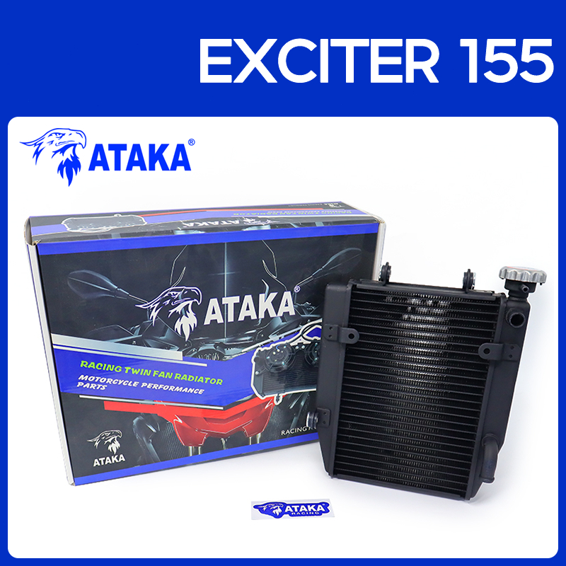 ATAKA หม้อน้ำมีเนียม (อย่างดี) สำหรับ YANAHA EXCITER 155