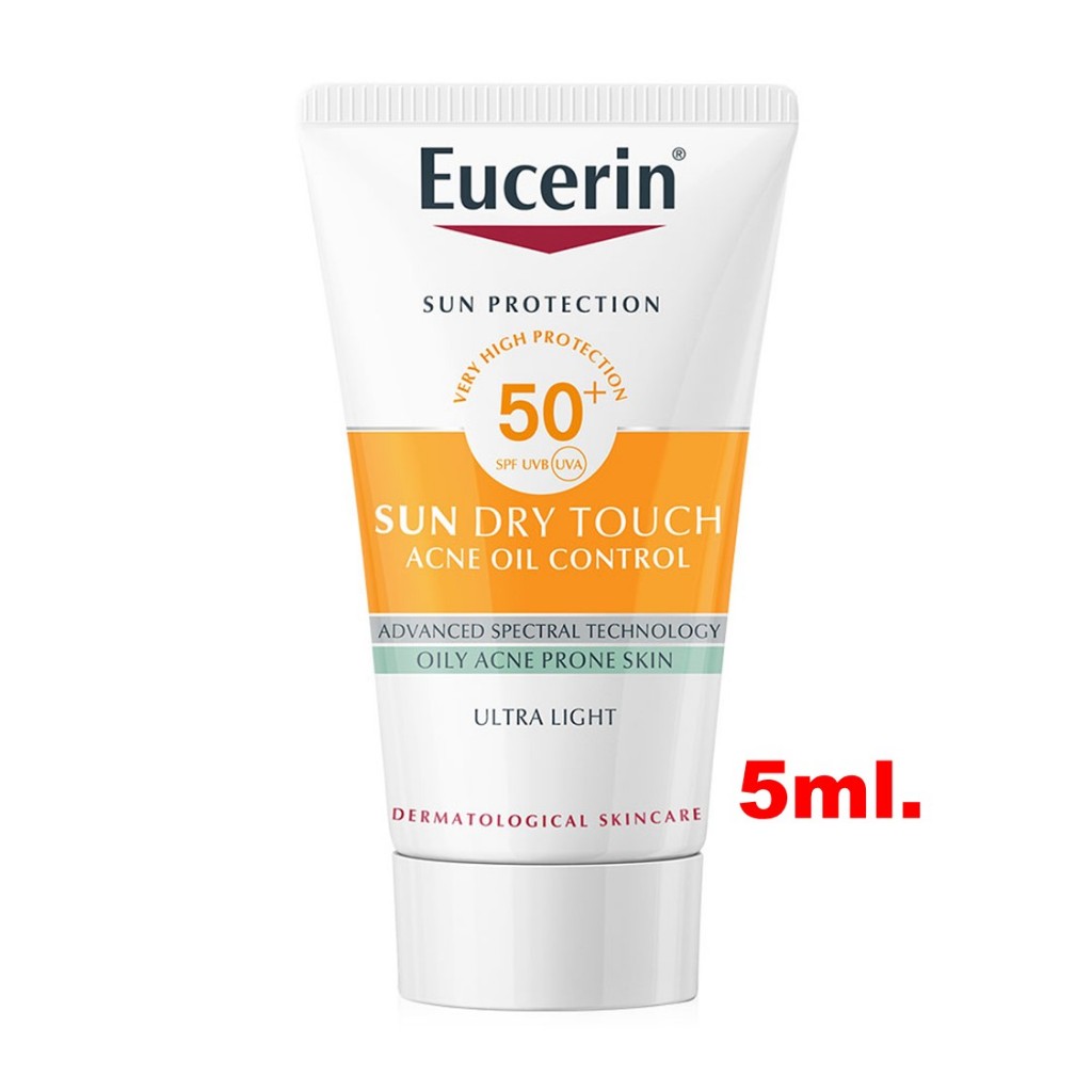 Eucerin Sun SUN PROTECTION SUN DRY TOUCH ACNE OIL CONTROL 50ml สำหรับผิวมัน เป็นสิวง่าย