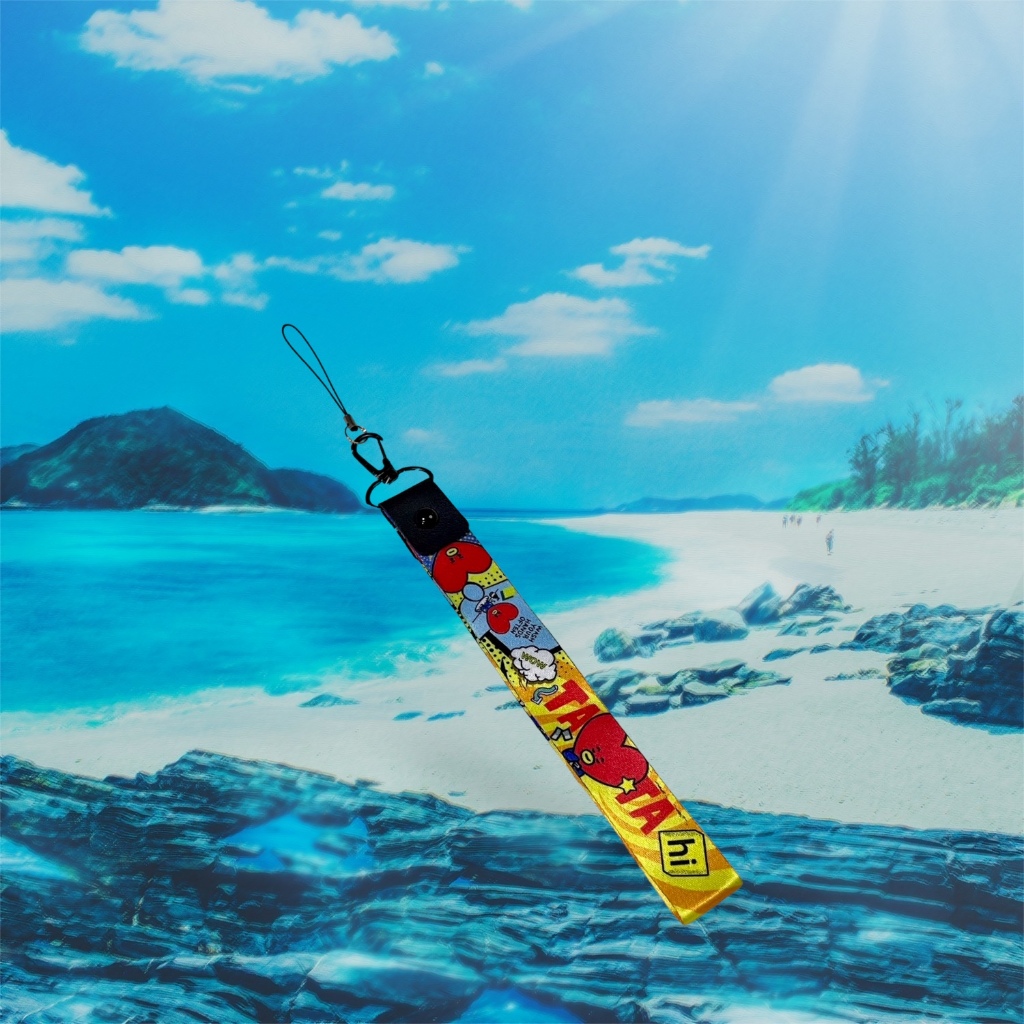 เชือกคล้องข้อมือลายการ์ตูนเชือกคล้องโทรศัพท์มือถือ USB DSZ