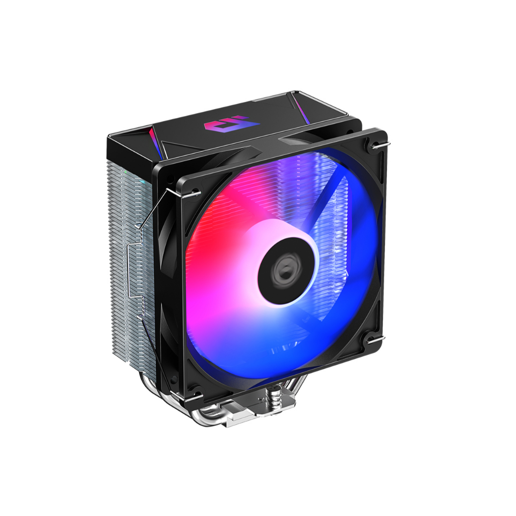 ID-COOLING BLITZ X4 CPU AIR COOLER(พัดลมซีพียู) 4Pipe พัดลมไฟ Rainbow-รับประกัน 1 ปี