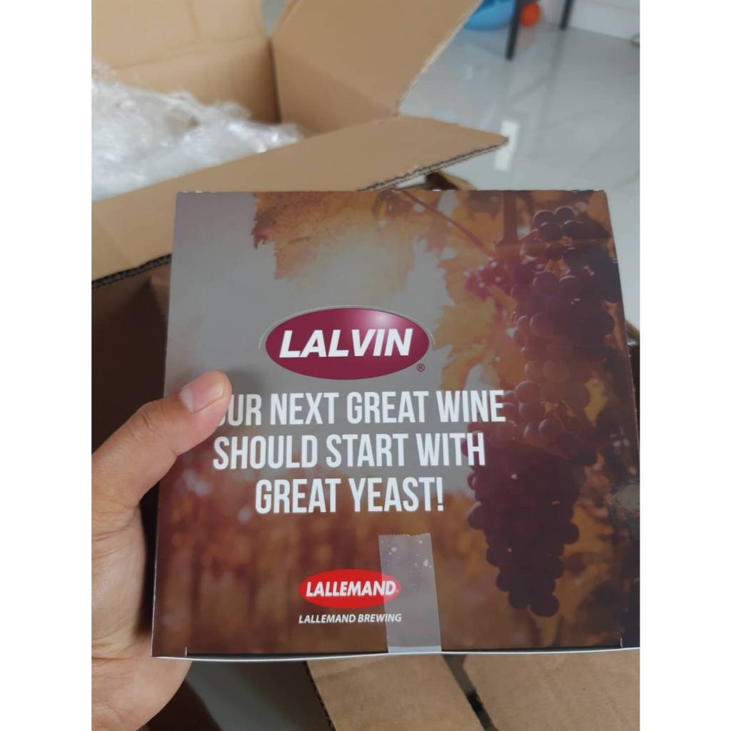 (แพคเกจใหม่) ยีสต์หมักไวน์ ยีสต์ หมัก ไวน์ ทำ ไวน์ LALVIN EC-1118 LALLEMAND WINE YEAST 5 กรัม หมดอายุ 12-2028 ราคา ถูกที่สุด ดีลบีเคเค แกลเลอรีภาพที่ 8