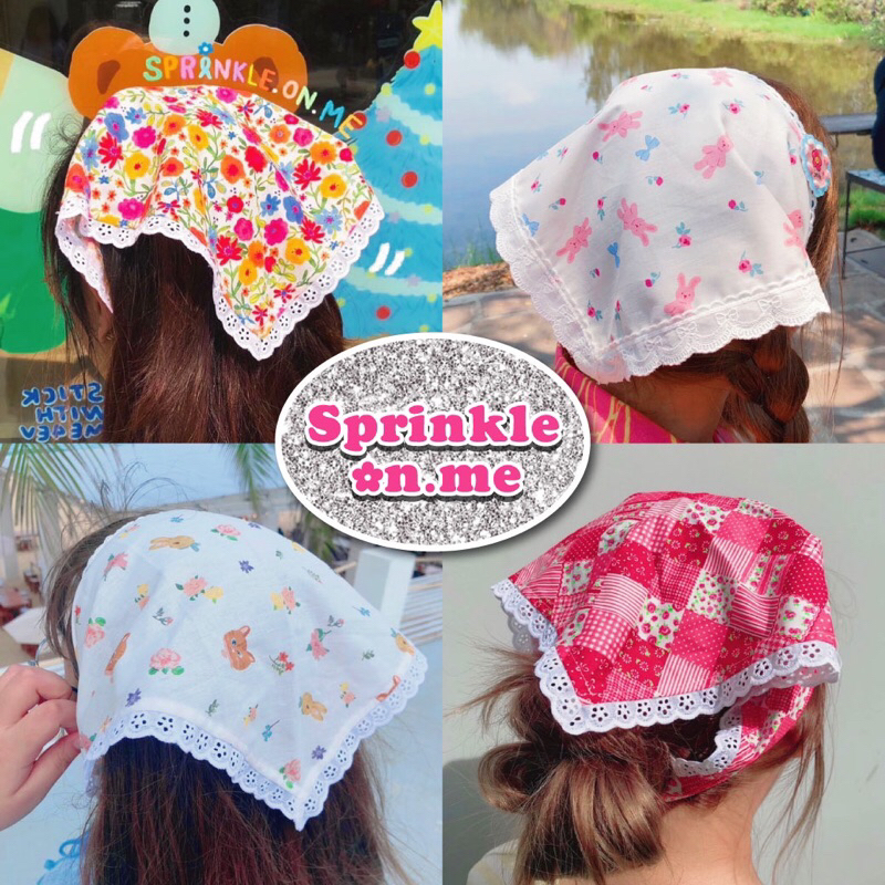 ผ้าโพกผม sprinkle.on.me 💕