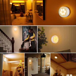 ไฟเซ็นเซอร์ร่างกายมนุษย์อัจฉริยะ โคมไฟติดผนัง LED, โคมไฟข้างเตียง, ไฟกลางคืนทรงกลม