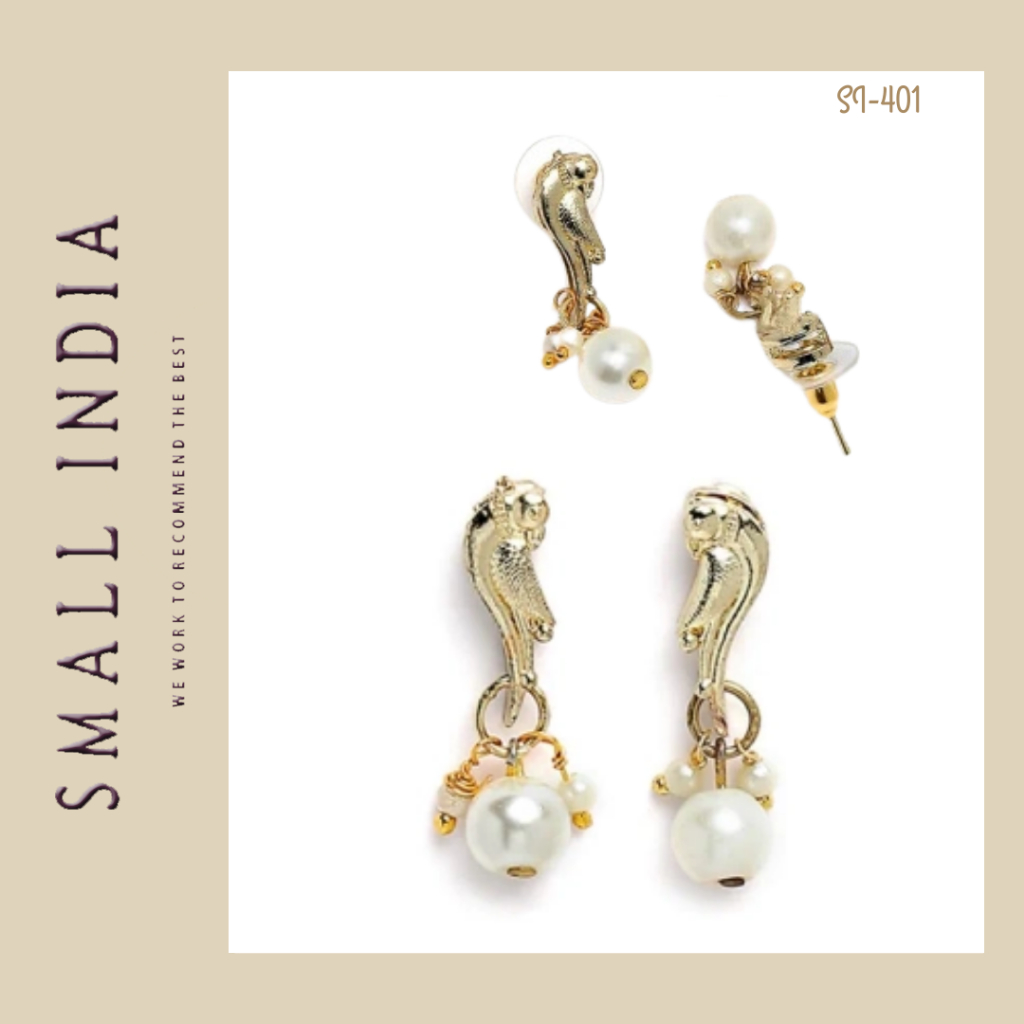 {**ส่งฟรี**} SMALL INDIA 🔆💠 Ethnic Earrings For Women ต่างหู 🔆💠 Women Jewelry