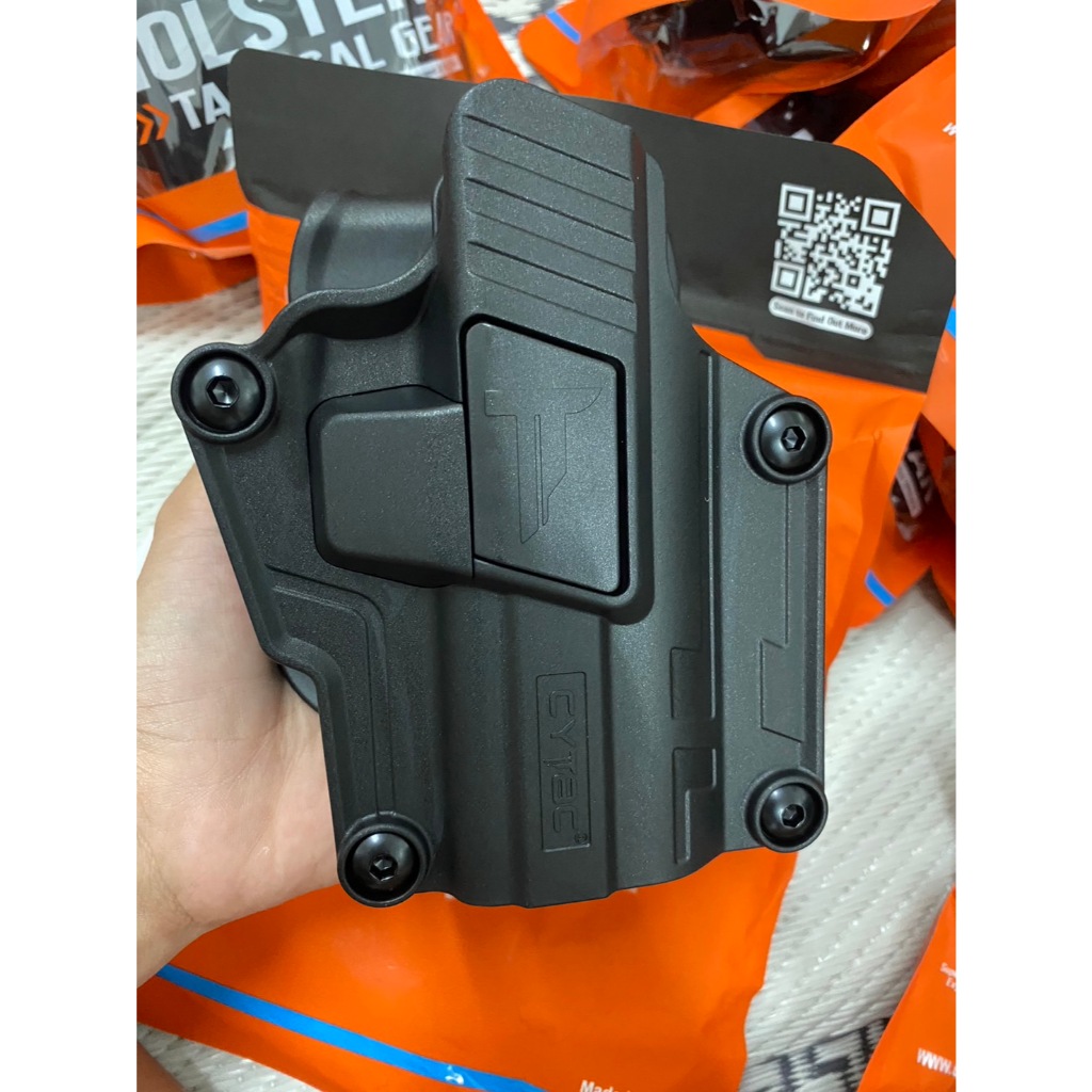 ซองปืนพกนอก มือขวา ใส่ปืนออโต้ได้ทุกรุ่น Universal Holster Cytac Gen 1 Gen 2 โกดังลำลูกกาคลอง 2