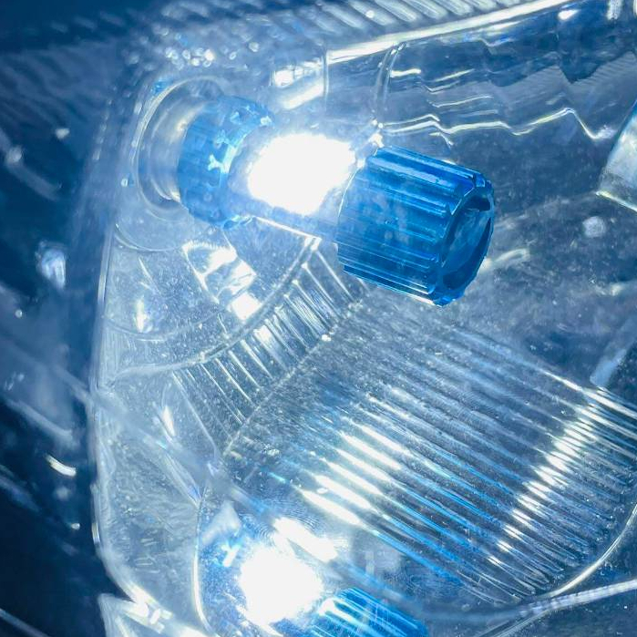 หลอดไฟหน้า LED แบบแท่ง มอเตอร์ไซค์ ขั้วกลม2จุด (สว่างเพิ่ม 100%) H6-8 40W 12v 1หลอด - รูปที่ 4