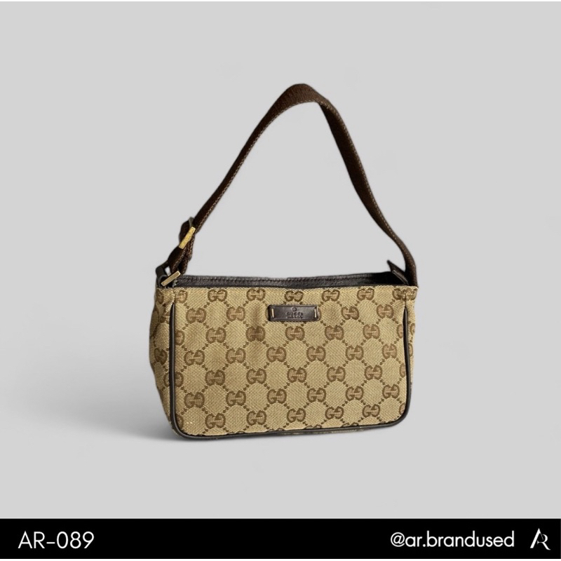 Gucci Monogram Pochette Bag