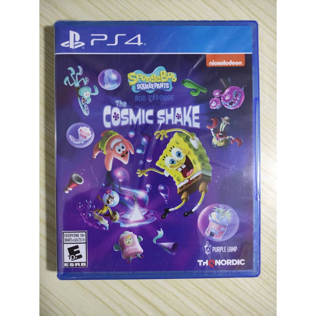 (มือ1) PS4​ -​ SpongeBob ​: The Cosmic Shake (z.all)​**แผ่นหลุดจากที่ล็อค