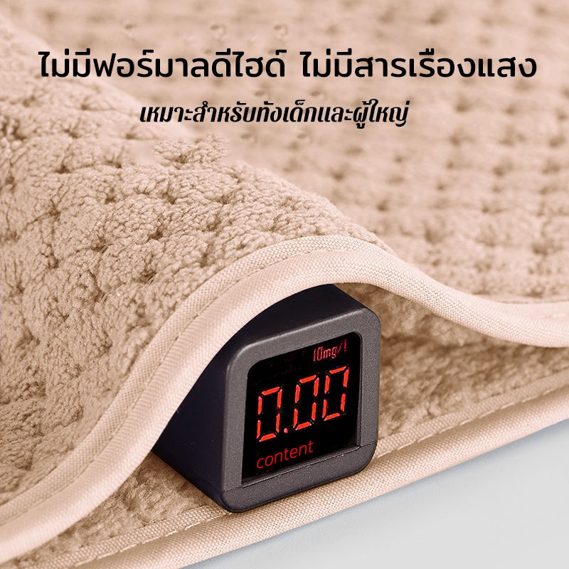 ราคาส่ง ผ้าเช็ดตัว ขนาดใหญ่พิเศษ70*140cm/ 90*170cm ผ้าขนหนู ซับน้ำดีขนไม่หลุด เนื้อนุ่ม ผ้าเช็ดผม รังผึ้ง towl - รูปที่ 4