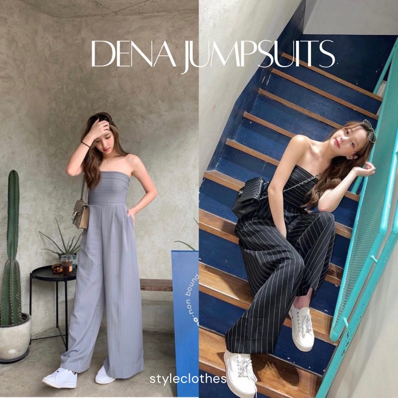 พร้อมส่ง 12.12 Dena Jumsuit 550 ฿ - Stylemeclothes