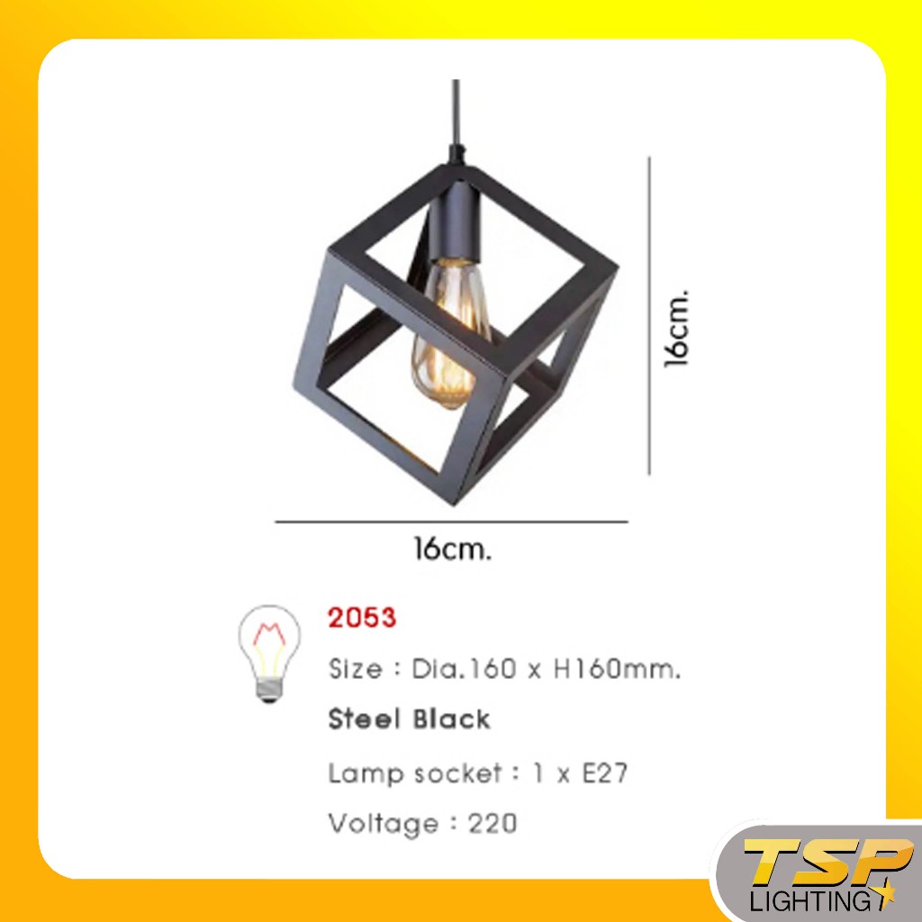 TSP Lighting │ DNER  โคมไฟห้อยวินเทจ