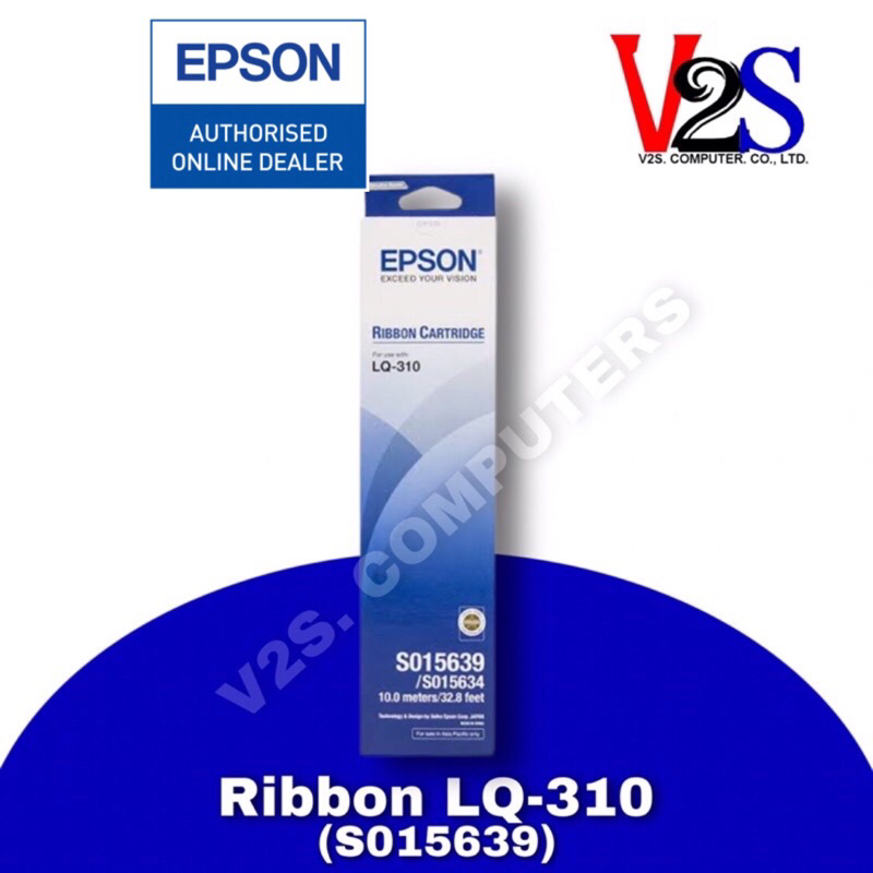 ตลับผ้าหมึก Ribbon Epson S015639 ใช้กับรุ่น LQ-310 (Original) ของแท้