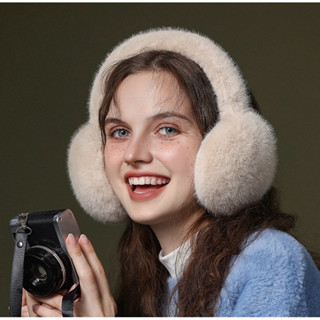 ที่ปิดหูรุ่นขนฟู น่ารักๆ หูอุ่นพับเก็บได้ พร้อมส่งจากไทย