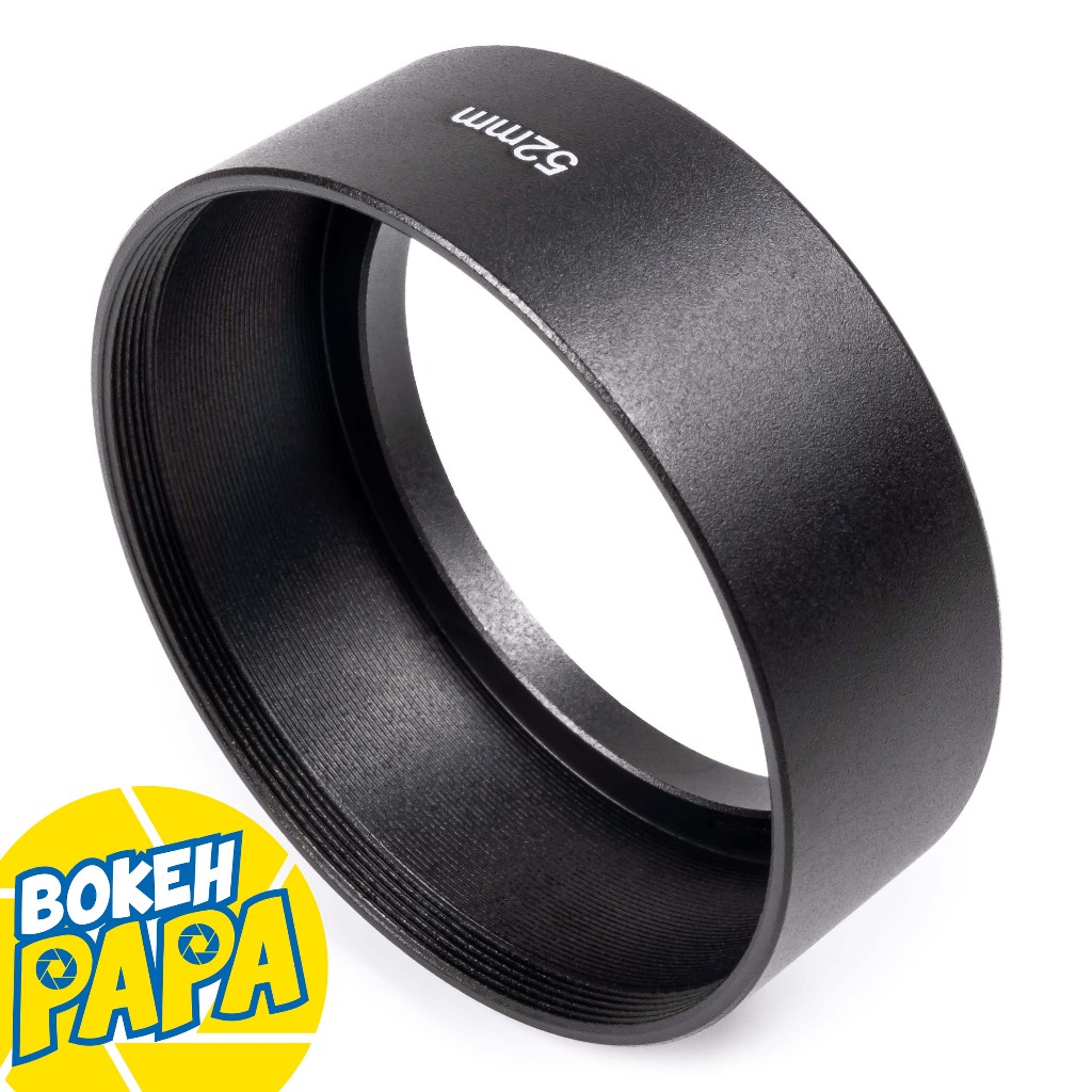 Hood ทรงกระบอก ขนาด 35mm / 49mm / 52mm / 62mm ( ฮูด เลนส์ ) ( เลนส์ฮู้ด ) ( Hood Lens ) ( 35 mm / 49 mm / 52 mm / 62mm )