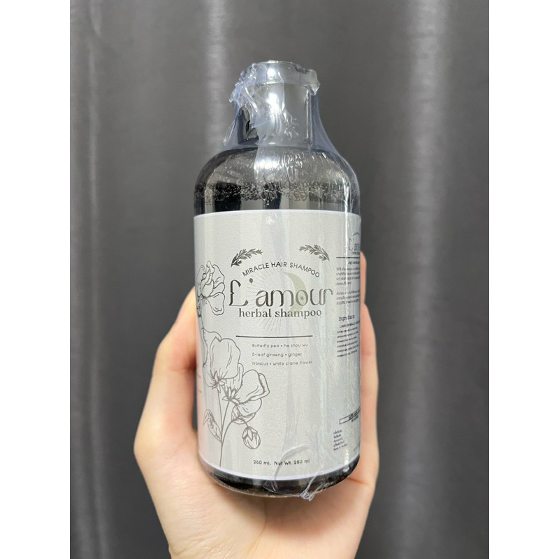 แชมพูลดผมร่วง Herbal shampoo สมุนไพร5ชนิด