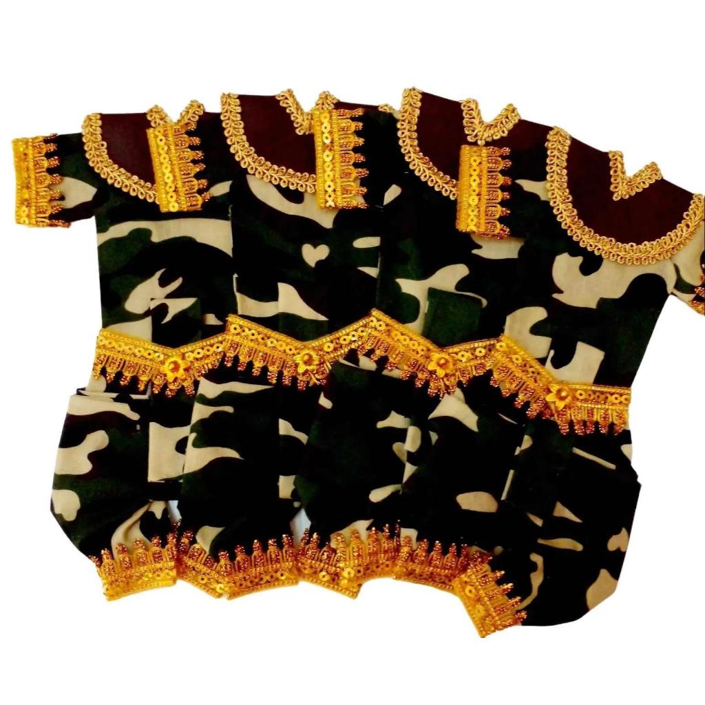 ชุดทหาร รุ่นปก ชุดไหว้แก้บน กุมารทอง ไอ้ไข่ ขอความโชคดี โชคลาภ ค้าขาย