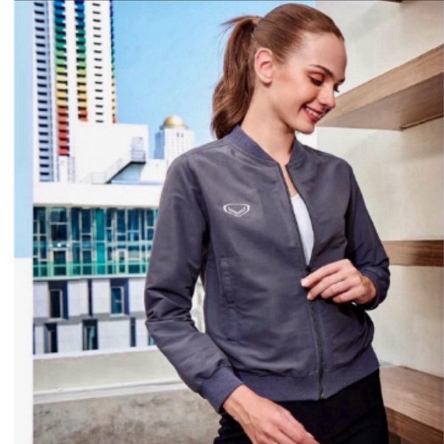 เสื้อแจ็คเก็ต GRAND SPORT คอหริบทอ ใส่ได้ทั้งชาย-หญิงใหม่ล่าสุด 020-690 (ไม่มีซับใน)