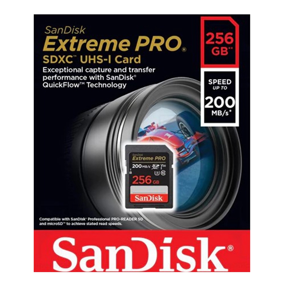 SanDisk 256GB Extreme PRO SDXC R200/W140