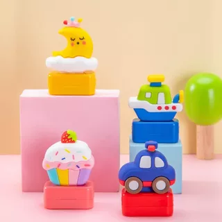 ตรายางสั่งทำ ตรายางแฟลช ขนาด 1.3x3.5cm. ตรายางหมึกในตัว ตรายางปั๊มชื่อ ราคาถูก แฟลช สินค้าพร้อมส่ง
