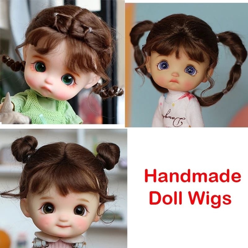 พร้อมส่ง วิกโมแฮร์ (mohair) daindain, blythe, Qbaby , upset duck ,Lati มีทุกไซล์ มีในสต็อก