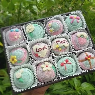 ของขวัญวันแม่🎁ขนมเปี๊ยะวันแม่🩵ไส้ถั่วไข่เค็ม