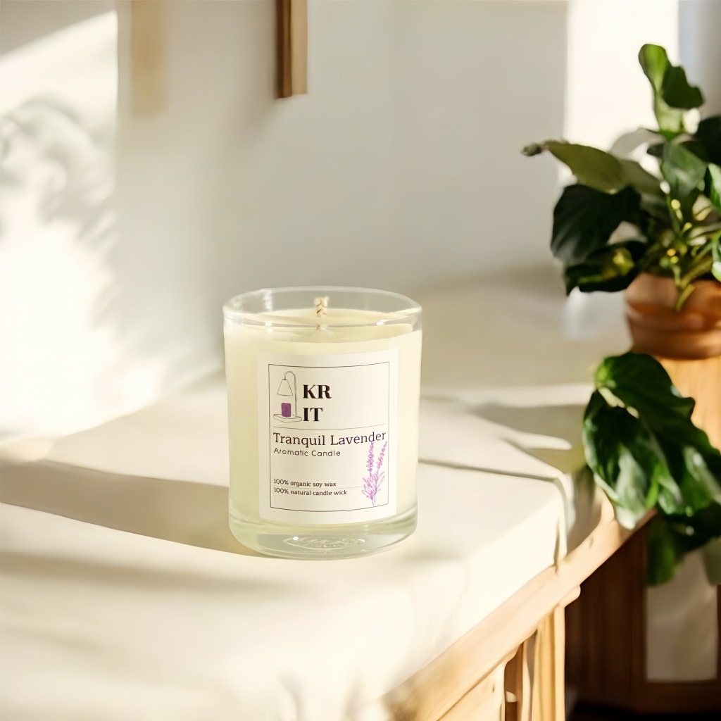 เคอาร์ อิท - เทียนหอม กลิ่น Tranquil Lavender (กลิ่นลาเวนเดอร์)