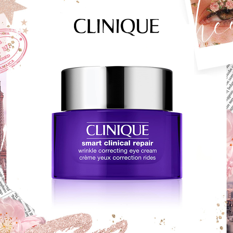 Clinique Smart Clinical Repair Wrinkle Correcting Eye Cream 15ml คลีนิกข์ ครีมบำรุงรอบดวงตา