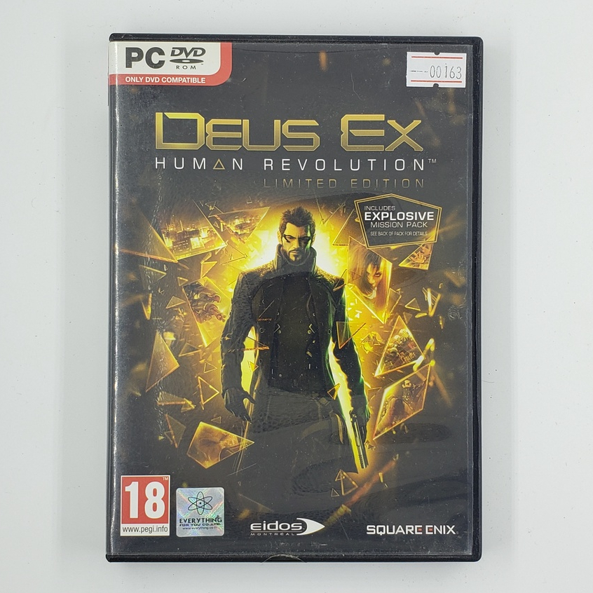 [00163] Deus Ex : Human Revolution (TH)(PC)(USED) แผ่นเกมแท้ มือสอง !!