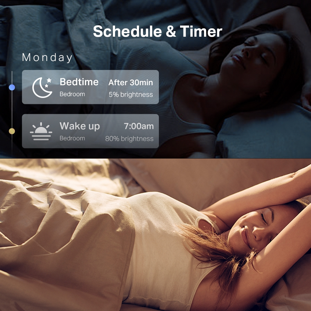 TP-Link Tapo L530E (pack 4) Smart Wi-Fi Light Bulb, Multicolor หลอดไฟ LED ให้ความสว่างถึง 806 lumens - รูปที่ 5