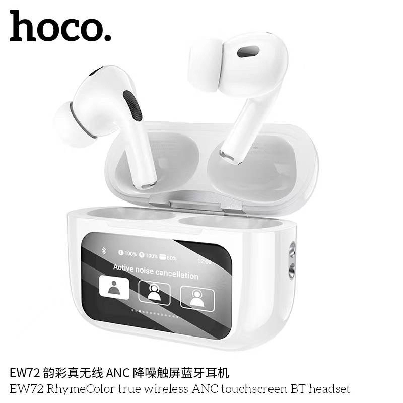Hoco EW72 หูฟังบลูทูธไร้สาย Wireless ANC touchscreen BT headset สินค้าใหม่ล่าสุด แท้100%