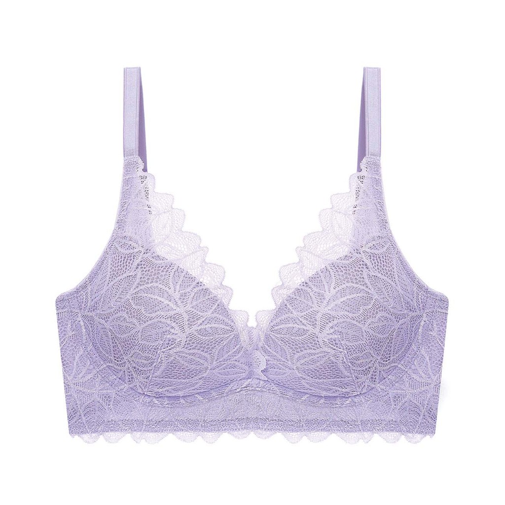 Triumph เสื้อชั้นในไม่มีโครง รุ่น Aqua Organic HU DV 01-R รหัส 10221701 สีม่วง 6052