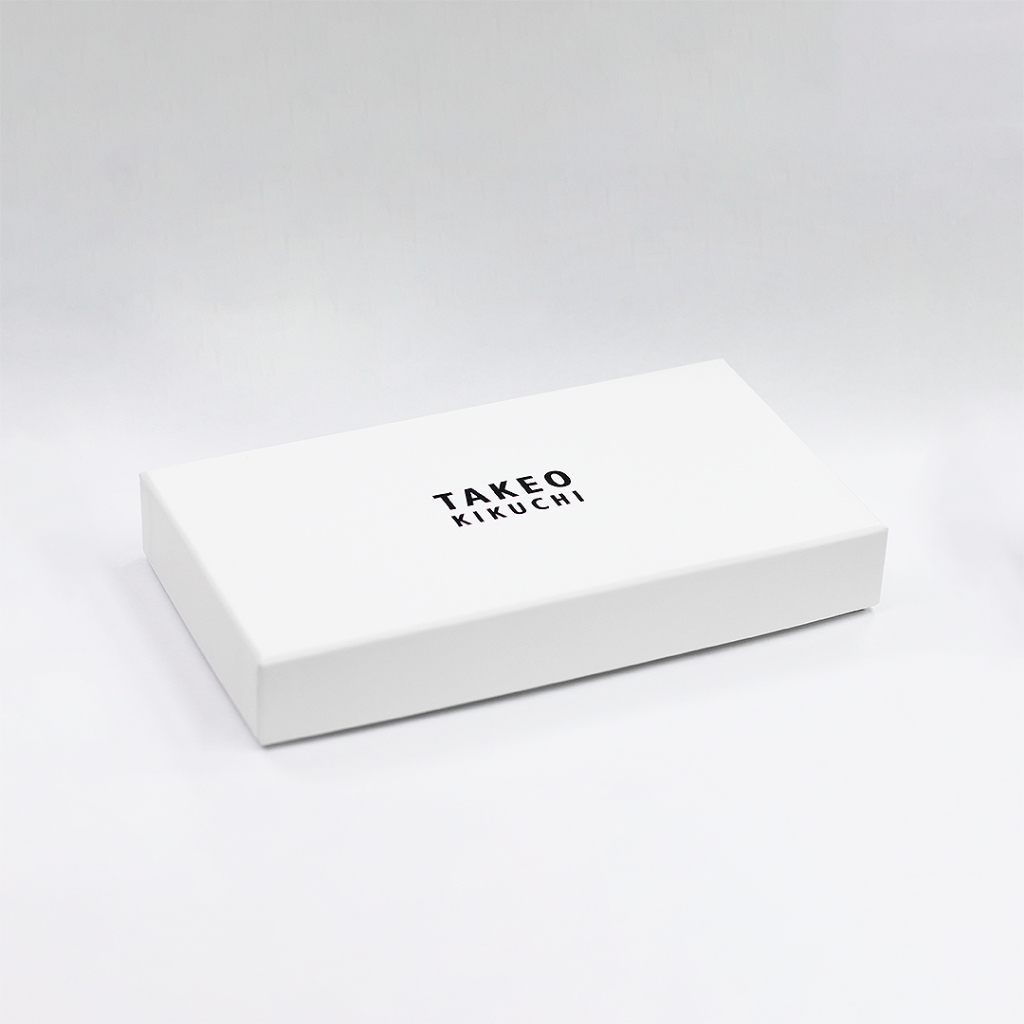 TAKEO KIKUCHI กระเป๋าสตางค์ใบยาว PARQUET OBLIQUE LONG WALLET