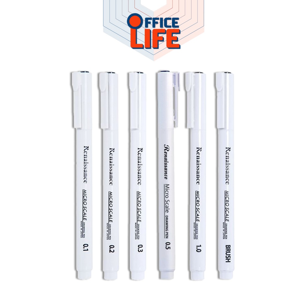Renaissance ปากกา ปากกาตัดเส้น รุ่น Micro Scale จำนวน 1 ด้าม