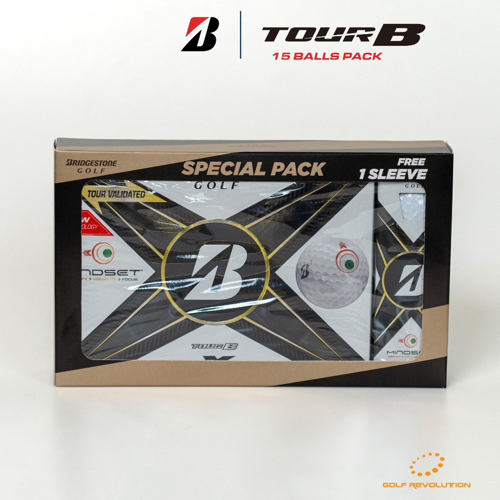 [Buy, Free 1 Sleeve] Bridgestone TourB X White Golf Ball , Price: 1,890 THB/dz