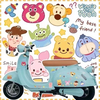 ⭐สติ๊กเกอร์กันน้ำ⭐Winnie การ์ตูน กันน้ำ สติ๊กเกอร์ สําหรับตกแต่งกระเป๋าเดินทาง iPad ตู้เย็น ถ้วยน้ำ แล็ปท็อป กีตาร์ DIY