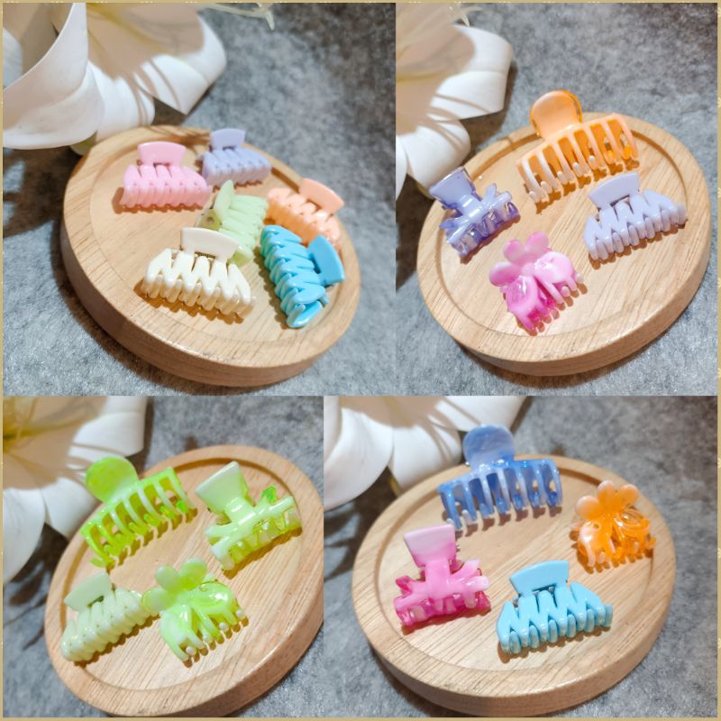 กิ๊ฟหนีบผม BTF สีทูโทน size S ขนาดเล็ก